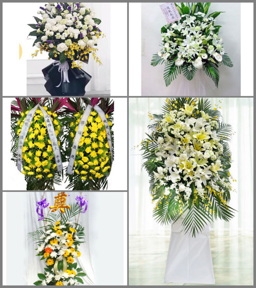 贵州毕节市黔西县绿化乡湾箐村白事花篮预定